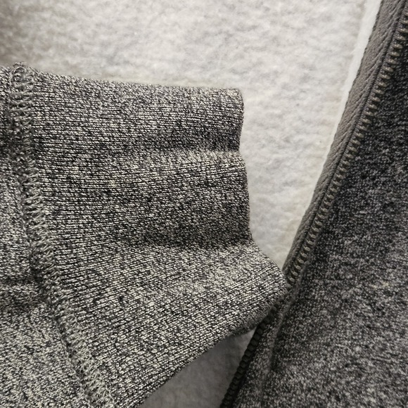 Polo Ralph Lauren Mens Gray Zip Up Hoodie Thermal Lining Hood 2XLarge - Picture 15 of 16